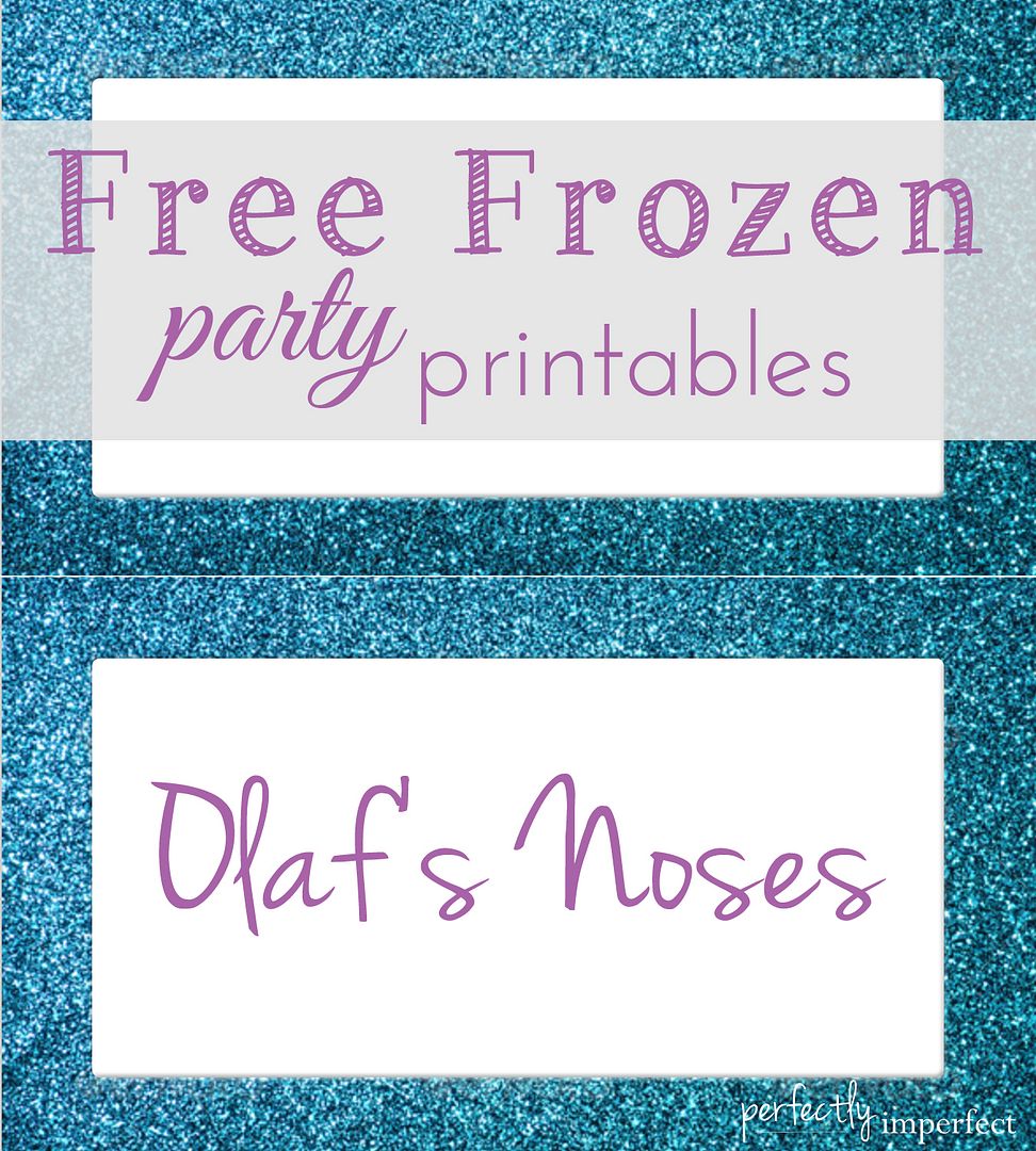 Free Frozen Party Menu Card Printables Perfectly Imperfect Blog